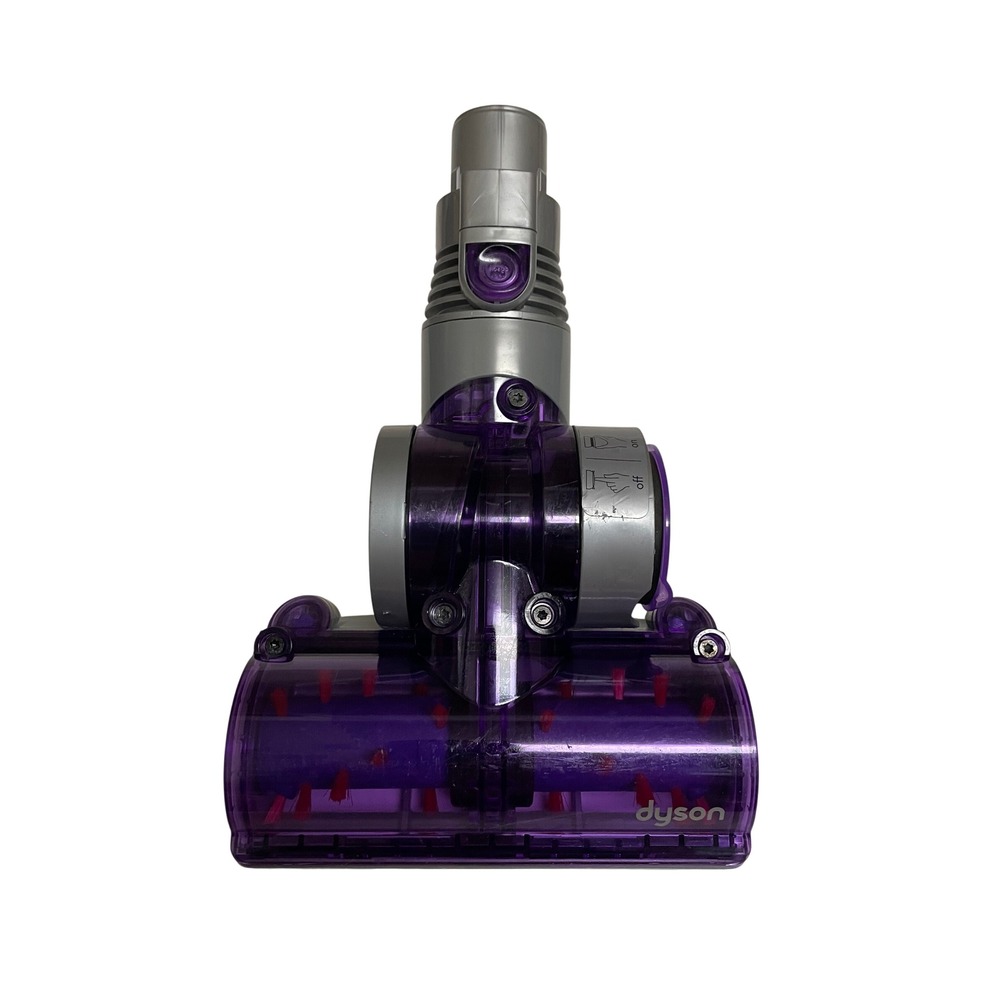Dyson Tangle-Free Turbine Tool Vacuum Attachment Purple Grey Pet Hair Remover